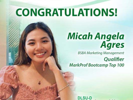 BSBA Student Qualifies for MarkProf Bootcamp Top 100